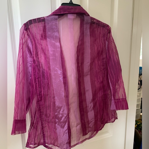 Graff by Um Sheer Blouse - Picture 4 of 8